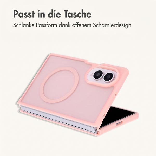 imoshion Color Guard Back Cover mit MagSafe Samsung Galaxy Z Fold 8 - Hellrosa
