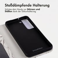 imoshion Design Klapphülle Samsung Galaxy S22 - Sandy Marble