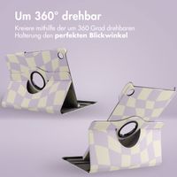 imoshion 360° drehbare Design Klapphülle für das Samsung Galaxy Tab A9 Plus - Dancing Cubes