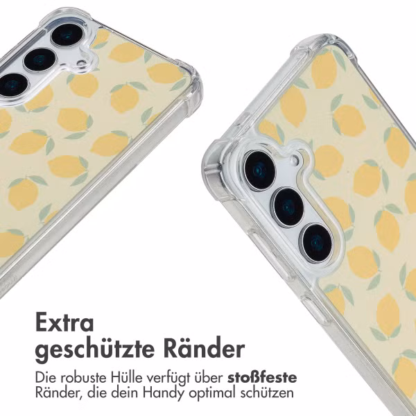 imoshion Design Hülle mit Band Samsung Galaxy S25 - Citrus Dream