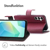 imoshion Luxuriöse Klapphülle für das Samsung Galaxy A16 5G - Bordeaux