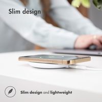 imoshion Qi Soft Touch Wireless Charger - Kabelloses Ladegerät - 10 Watt - Weiß