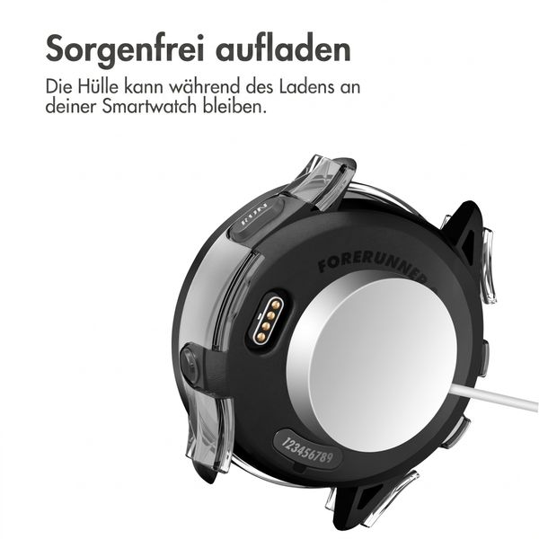 imoshion Full Cover Hard Case Garmin Forerunner 265 - Transparent