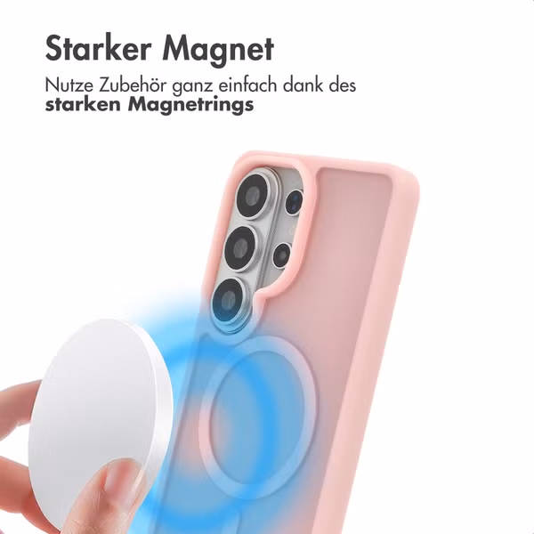 imoshion Color Guard Back Cover mit MagSafe Samsung Galaxy S26 Ultra - Hellrosa