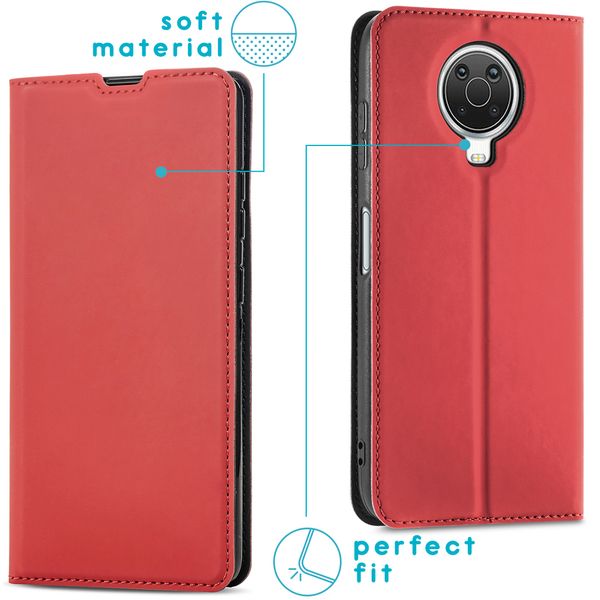 imoshion Slim Folio Klapphülle Nokia G10 / G20 - Rot