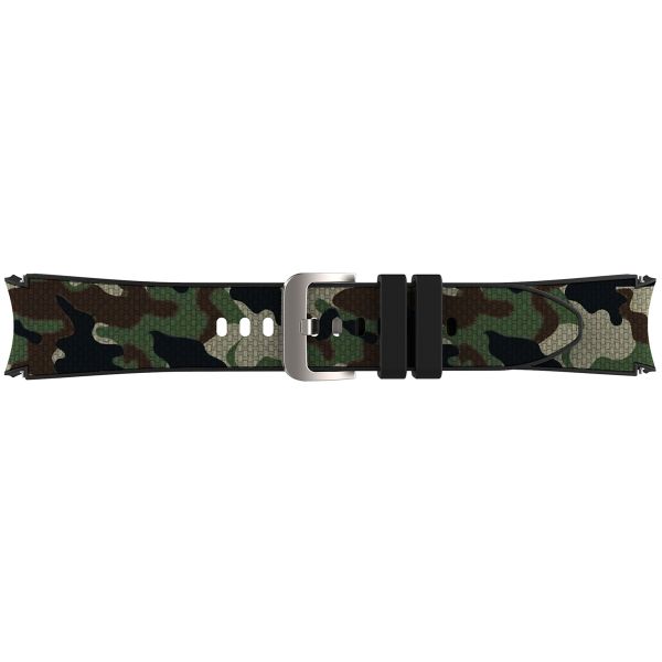 Samsung Original #tide® Collection Armband für die Samsung Galaxy Watch 4 / 5 / 6 / 7 - 20 mm - M/L - Camo Grün