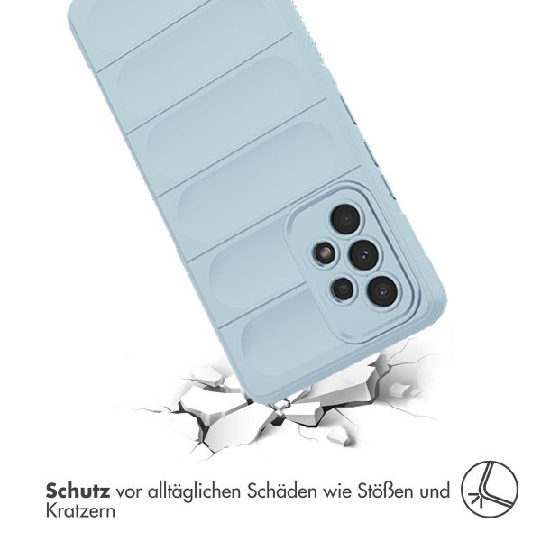 imoshion EasyGrip Back Cover für das Samsung Galaxy A53 - Hellblau