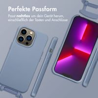 imoshion Color Backcover mit abnehmbarem Handykette und MagSafe Apple iPhone 13 Pro - Ash Blue