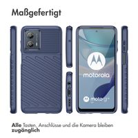 imoshion Thunder Backcover für das Motorola Moto G53 - Dunkelblau