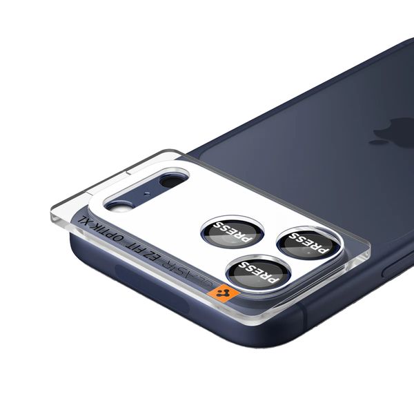 Spigen GLAStR EZ Fit Optik Kameraschutz für das Apple iPhone 17 Pro - Blue