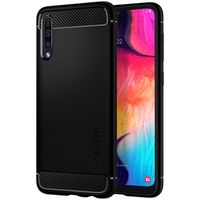 Spigen Rugged Armor Case Schwarz für das Samsung Galaxy A50 / A30s