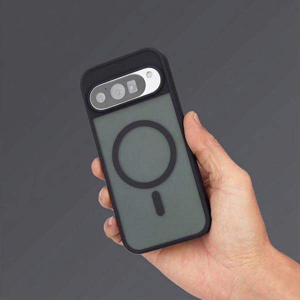 imoshion Color Guard Back Cover mit MagSafe Google Pixel 9 / 9 Pro / 10 / 10 Pro - Schwarz