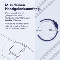 imoshion Silikon-Armband⁺ für Apple Watch | 44/45/46/49 mm - Leopard