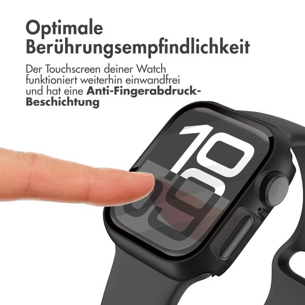 imoshion Full Cover Hardcase für Apple Watch Series 10 - 42 mm - Schwarz