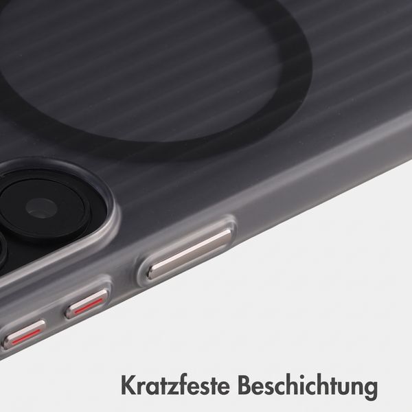 Accezz Lite Backcover mit MagSafe | Fluted | Samsung Galaxy S26 - Grau
