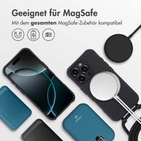 imoshion Color Backcover mit abtrennbarem Band MagSafe für das iPhone 16 Pro - Black