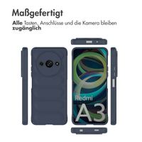 imoshion EasyGrip Back Cover für das Xiaomi Redmi A3 - Dunkelblau