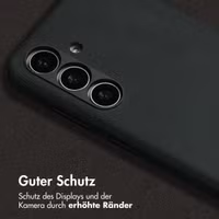 Accezz Vintage Leather Magsafe Backcover Samsung Galaxy S24 / S25 - Smokey Green