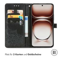 imoshion Mandala Klapphülle für das Oppo A80 5G - Schwarz