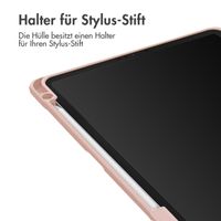 imoshion Trifold Hardcase Klapphülle für das iPad Air 11 Zoll (2024) M2 / Air 5 (2022) / Air 4 (2020) - Rosa