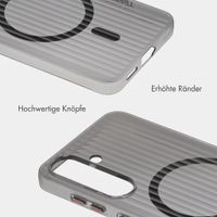 Accezz Lite Backcover mit MagSafe | Fluted | Samsung Galaxy S26 - Schwarz