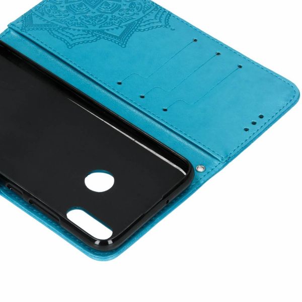 Mandala Klapphülle Blau Huawei P Smart (2019)