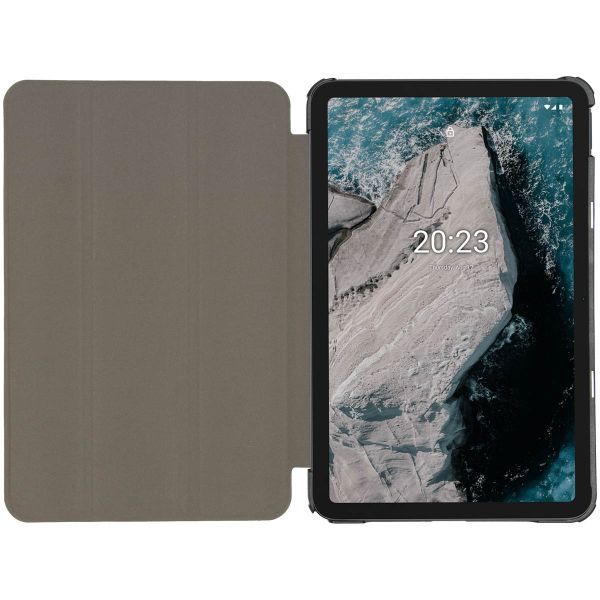 imoshion Trifold Klapphülle Nokia T20 - Dunkelblau