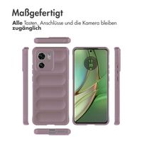 imoshion EasyGrip Backcover für das Motorola Edge 40 - Violett