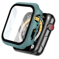 imoshion Full Cover Hard Case für Apple Watch Series 7 / 8 / 9 - 41 mm - Dunkelgrün