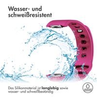 imoshion Silikonband für das Samsung Gear Fit 2 / 2 Pro - Fuchsia