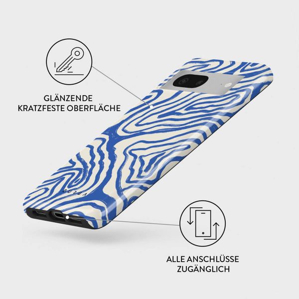 Burga Tough Back Cover für das Google Pixel 7 - Seven Seas