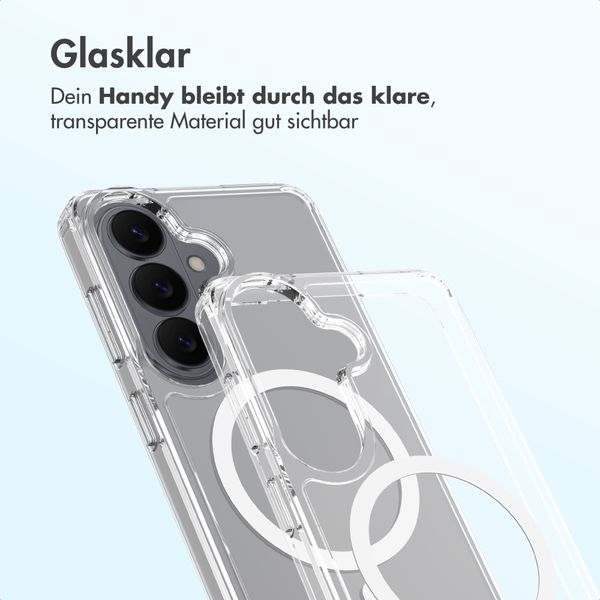 Accezz Xtreme Impact Backcover mit MagSafe Samsung Galaxy S26 - Transparent