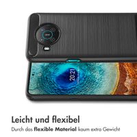 imoshion Brushed Back Cover Nokia X10 / X20 - Schwarz