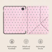 imoshion Design Klappbare Klapphülle Kobo Libra Colour - Happy Dots