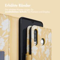 imoshion ﻿Design Klapphülle für das Huawei P30 Lite - Yellow Flowers