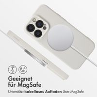 imoshion Color Back Cover mit MagSafe Apple iPhone 14 Pro - Beige
