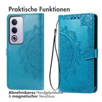 imoshion Mandala Klapphülle Oppo A40 (4G) / Oppo A40M (4G) / Oppo A60 (5G) - Türkis