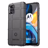imoshion Rugged Shield Backcover für das Motorola Moto G22 / E32 / E32s - Schwarz