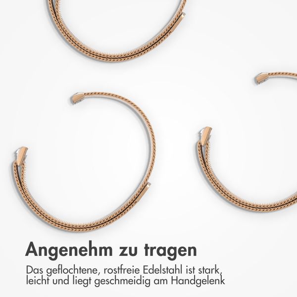 imoshion Mailändische Magnetarmband für die Google Pixel Watch 3 - 45 mm - Roségold