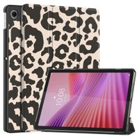 imoshion Design Trifold Klaphülle Lenovo Tab (2025) - Leopard