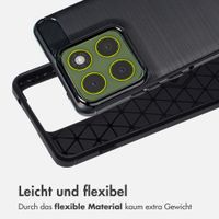 imoshion Brushed Back Cover Motorola Edge 70 - Schwarz