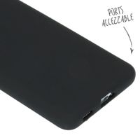 Accezz Liquid Silikoncase Samsung Galaxy S21 - Schwarz