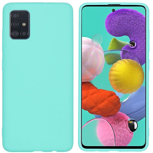 imoshion Color TPU Hülle Mintgrün für Samsung Galaxy A51