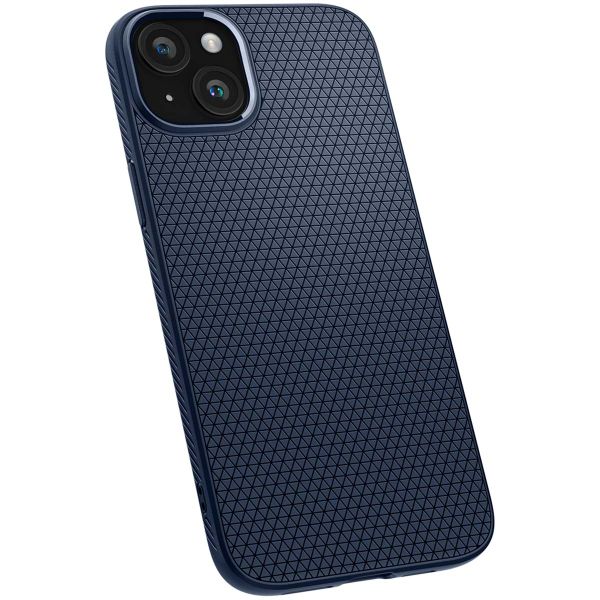 Spigen Liquid Air™ Backcover Apple iPhone 15 - Navy Blue