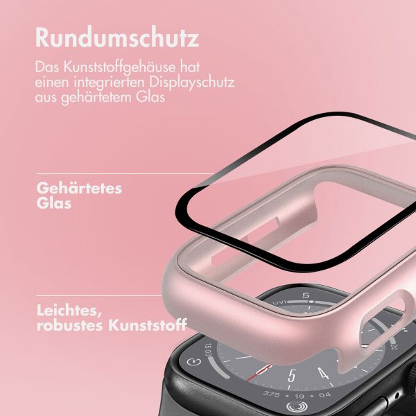 imoshion Full Cover Hard Case Apple Watch 7 / 8 / 9 - 41 mm - Rosé gold