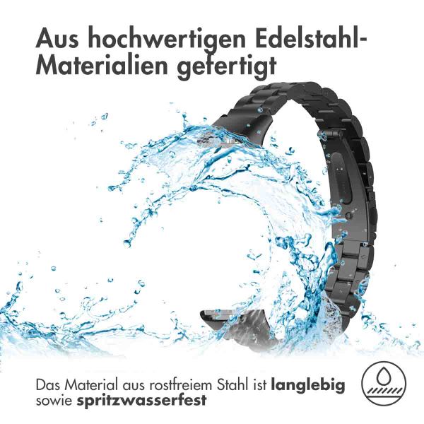 imoshion Edelstahlarmband für das Samsung Galaxy Fit - Schwarz