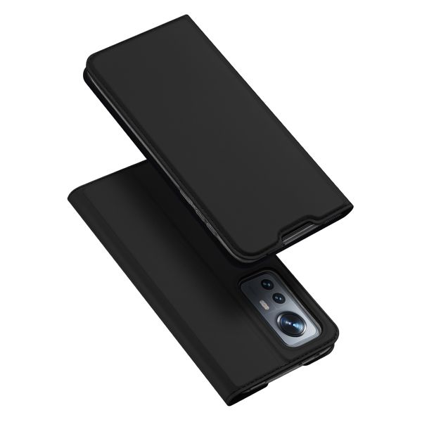 Dux Ducis Slim TPU Klapphülle für das Xiaomi 12 / 12X - Schwarz