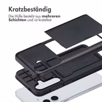 imoshion Backcover mit Kartenfach Samsung Galaxy S25 Plus - Schwarz