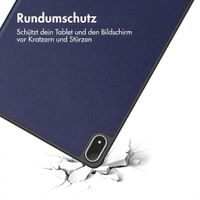 imoshion Trifold Klapphülle OnePlus Pad 4 - Dunkelblau