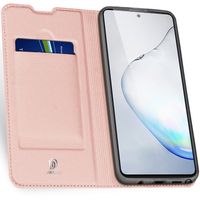 Dux Ducis Slim TPU Klapphülle Roségold Samsung Galaxy Note 10 Lite